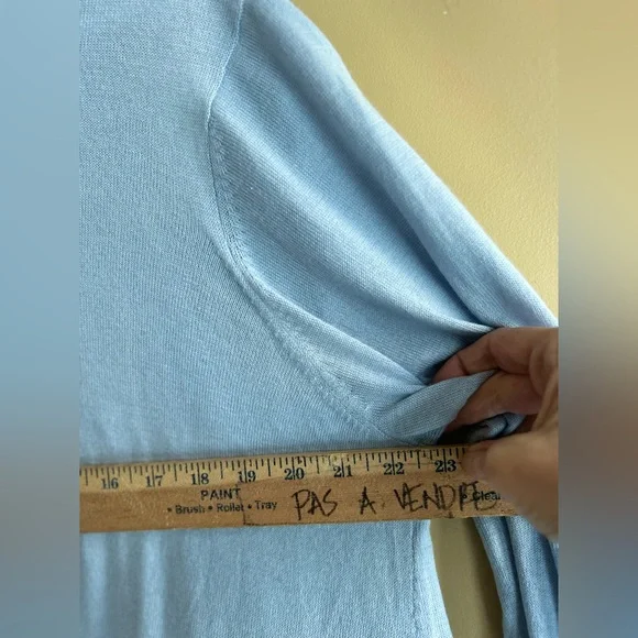 ✌️4 for $20✌️ Baby blue long cardigan - Picture 10 of 10